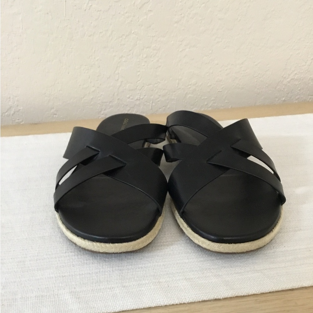 Cole Haan Florens slide black sandals size 10B - Picture 6 of 10